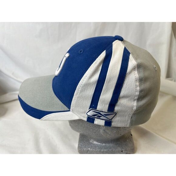 NFL Reebok Colts On Field OSFA Flex Fit Cap NWOT Unworn Vintage Reebok - Picture 2 of 6
